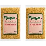 Raya Organik Organik Pilavlık Bulgur 2’li Set (2 x 500 Gr) - 1 kg