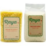 Raya Organik Organik Pirinç 1 kg - Tel Şehriye 500 gr 2'li Set - 1,5 kg