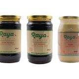 Raya Organik Organik Tahin 340 G, Dut Pekmezi 300 G, Üzüm Pekmezi 380 G Set - 1,02 kg