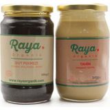 Raya Organik Organik Tahin ve Pekmez Avantaj Paket (Tahin 340 gr - Dut Pekmezi 300 Gr) - 640 gr