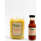 Raya Organik Organik Tatlı Ketçap 300 G - Organik Kalem Makarna 500 2'li Set - 800 gr