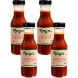 Raya Organik Organik Tatlı Ketçap 4’lü Set (4 x 300 G – Toplam 1,2 Kg)