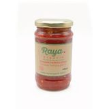 Raya Organik Paprika Sosu, 320g | Ecocert Sertifikalı, Cam Kavanoz, Türkiye Menşeli, Glutensiz, Doğal İçerik