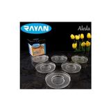 Rayan Aleda 6'lı Çay Tabağı
