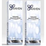 Rayen Terleme Önleyici Sprey 50 ml x 2 Adet El, Ayak ve Vücut için Etkili Koruma