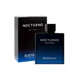 RAYHAAN Nocturno Pour Homme EDP 100ml, Erkek Parfümü, Mavi