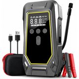 Raylax Akü 12.000 Mah Şarjlı Taşınabilir Takviye Cihazı Lastik Hava Kompresörü Powerbanklı Işıklı Çantalı