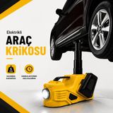 Raylax Araç Krikosu Elektrikli Seti 5 Ton Kaldırma Bijon Sökme Kompresör Fenerli Araç Tamir Kiti