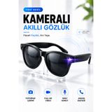 RAYLAX Kameralı Akıllı Güneş Gözlüğü 1080P Full HD 8MP Yapay Zeka Destekli Bluetooth Arama Sesli Komut