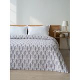 RAYME TEKSTİL Desenli Pike Yatak Örtüsü - Kaliteli Baskılı, Pamuk, Hafif, Tek Kişilik ve Çift Kişilik Pike Yatak Örtüleri (Lavanta MOR, Çift Kişilik Pike 200x240 cm)