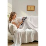 Rayme Textile Müslin Yatak Örtüsü Ultra Yumuşak Yüksek Kaliteli 4 Kat Muslin Pike (Tek Kişilik (240X280 Cm)