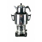 Raymond 1100W Termostatlı Klasik 6 Litre Büyük Boy Semaver (Siyah)