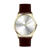 RAYMOND ERKEK KOL SAATİ RYM-631494-GOLD-KAHVE-BEYAZ