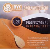 Raymond Joes BYC20 Uzun Sap Saz Teli Takım 0.20 Uzun Sap Bağlama Teli