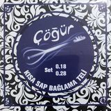 Raymond Joes Çöğür CGR18 Kısa Sap Saz Teli 0.18 Takım Bağlama Teli