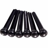 Raymond Joes Ms021b6 Akustik Gitar Pimi 6 Lı Set Siyah