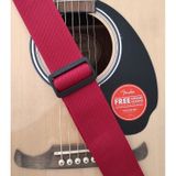 Raymond Joes Rj100Rd Gitar Askısı Polipropilen Deri Başlı