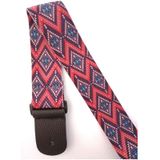 Raymond Joes Rj200-B13 Gitar Askısı Deluxe Teal Guitar Strap Deri Başlıklı