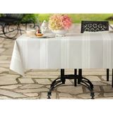 Raymond Pvc Masa Ortusu - Gri/Beyaz - 140x140 cm