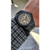 Raymond RAYMOND OTOMATİK ERKEK KOL SAATİ - SAFİR CAM VE PASLANMAZ ÇELİK - 2 YIL GARANTİ RYM-1012