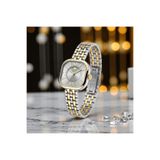 Raymond RYM-211503 RETRO KARE ÇELİK KADIN KOL SAATİ - 2 YIL GARANTİ IPG-GREY