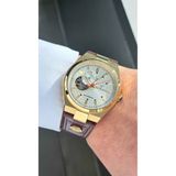 Raymond RYM-250424-DR NH39A MEKANİZMALI OTOMATİK ERKEK KOL SAATİ - SAFİR CAM - DERİ KORDON - 2 YIL GARANTİ G