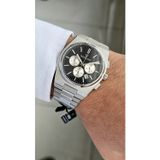 Raymond RYM-280268-CR QUARTZ ERKEK KOL SAATİ - ÇELİK KASA VE SAFİR CAM - 2 YIL GARANTİ SS-BK-W