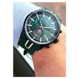 Raymond Rym-4591 Quartz Silikon Erkek Kol Saati - 2 Yıl Garanti Bk-Green