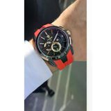 Raymond RYM-83020 SILIKON CRONO ERKEK SAAT RED