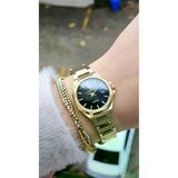 Raymond RYM6-611505L QUARTZ KADIN KOL SAATİ - 2 YIL GARANTİ (26mm) GOLD-BK