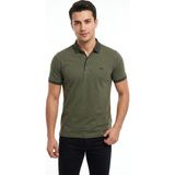 Raymons Erkek Polo Yaka Kısa Kollu Tişört Regular Kalıp T3000 BGL-ST05555 - Haki - 2XL