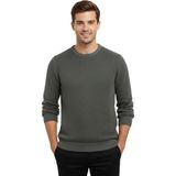 Raymons Erkek Sıfır Yaka Kazak Petek Örgü Klasik Kalıp 5214C BGL-ST05022 - Koyu Gri - 2XL