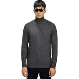 Raymons Erkek Spor Balıkçı Yaka Kazak R22507 BGL-ST03177 - Antrasit