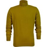 Raymons Erkek Spor Düz Balıkçı Yaka Kazak R21010 BGL-ST03179 - Safran - 2XL