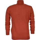 Raymons Erkek Spor Düz Balıkçı Yaka Kazak R21010 BGL-ST03179 - Turuncu - XL