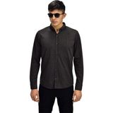 Raymons Erkek Spor Jakarlı Uzun Kol Gömlek R6490 BGL-ST03203 - XL - Kahve