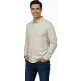 Raymons Erkek Spor Silim Fit Dokuma Gömlek BGL-ST04946 - Taş