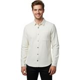 Raymons Erkek Spor Silim Fit Kanvas Tek Cepli Gömlek BGL-ST04955 - Ekru