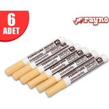 Rayno Ahşap Rötuş Kalemi Seti Akçağaç 6 Lı - RYN10463 - Akçaağaç