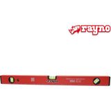 Rayno Mıknatıslı Su Terazisi 500 mm Kırmızı Anodize Alüminyum Gövde ile Yüksek Hassasiyet - RAYNOST50