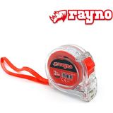 Rayno Şeffaf Şerit Metre 3m x 16MM - 3016 - 3 mt x 16 mm