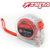 Rayno Şeffaf Şerit Metre 5m x 25mm 11512 Dayanıklı ve Kolay Okunabilir Ölçümler İçin Pratik Kullanım - 5 mt x 25 mm