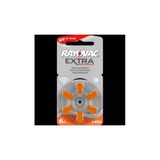 Rayovac Extra 13 Numara İşitme Cihazı Pili, Kulaklık Pili, Duyma Pili, Kulak Pili, Kulak Cihazı Pili 6 Adet Tek Pil