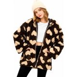 Rays 3120A Ön Cepli Peluş Kaban Kahve - 40