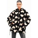 Rays 3120A Ön Cepli Peluş Kaban Siyah - 40