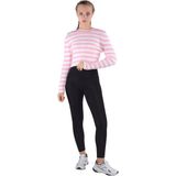 Rays 6618 Çizgili Sakallı Yumoş Kazak Pembe - Standart