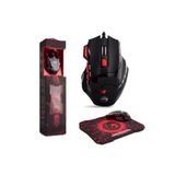 RAYTENG rol Profesyonel Işıklı kablosuz Gamer Oyuncu Mouse + Mousepad Kaymaz Hassasiyet Kontrollü Gaming PrO