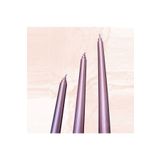 RAYTOYS OYUNCAK 10 PCS CHRISTMAS CANDLE METALLIC BRIGHT PİNK CANDLESTICK 10 ADET PEMBE ŞAMDAN MUMU YILBAŞI MUMLARI PEMBE