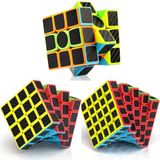 RAYTOYS OYUNCAK 3 SET VIP PROFESSIONAL QY SPEED CUBE CORBON FİBER CUBE VIP 3LÜ SET 3X3 4X4 5X5 ZEKA KÜPÜ RUBİKS CUBE