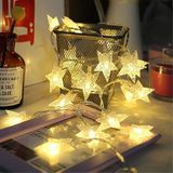 Raytoys Oyuncak 5 METRE GÜN IŞIĞI YILDIZ LED IŞIK SABİT YANAR 20 LED LAMBALI FİŞLİ NOEL YILBAŞI IŞIĞI